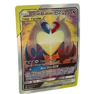 Latias & latios Gx Tag Team 170/181  Pokemon Card Proxy